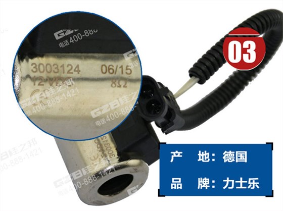 三一65挖機(jī)電磁閥線圈