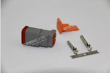 徐工挖掘機配件二芯插頭DT06-2S，徐工挖掘機原廠配件質(zhì)量保證，現(xiàn)貨供應。挖機配件批發(fā)市場