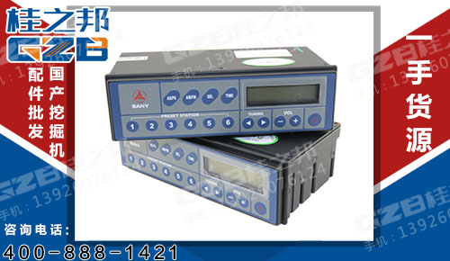 三一SY285挖掘機(jī)收音機(jī)60205002 挖掘機(jī)配件批發(fā)市場(chǎng)